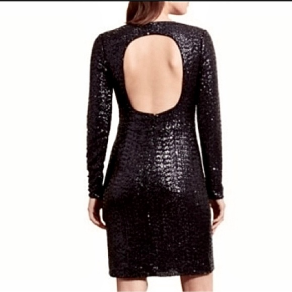 Lauren by Ralph Lauren DIVELLA sequin dress BLACK - Picture 2 of 6